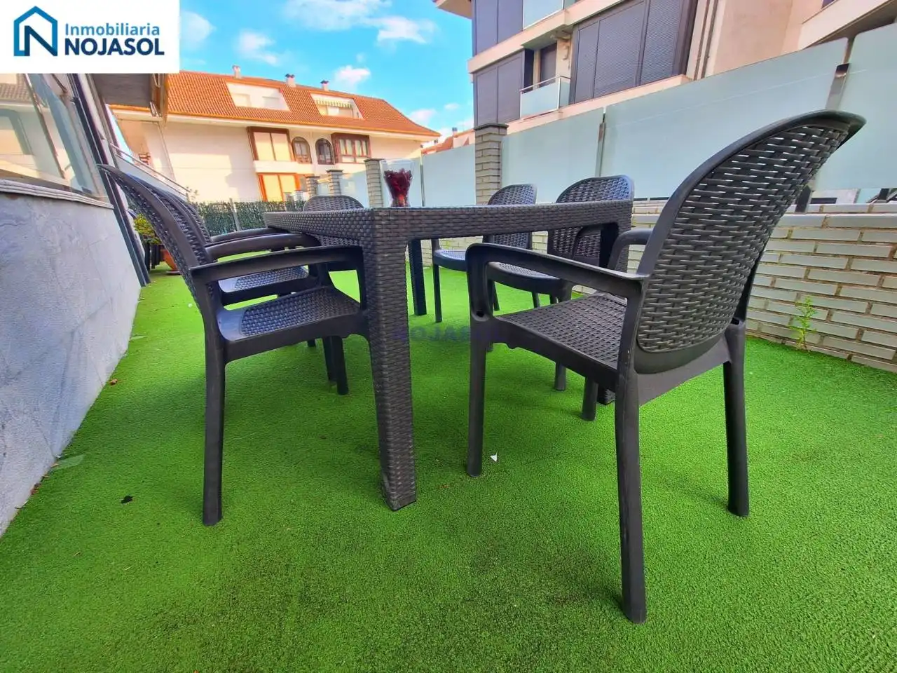 Terrasse von Wohnungen zur Miete in Noja mit Heizung, Privatgarten und Terrasse