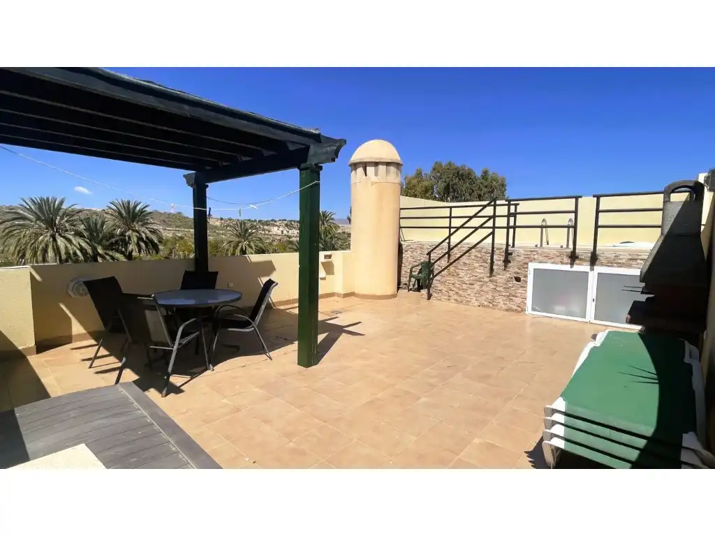 Terrasse von Wohnungen zum Verkauf in Vera mit Klimaanlage, Terrasse und Schwimmbad