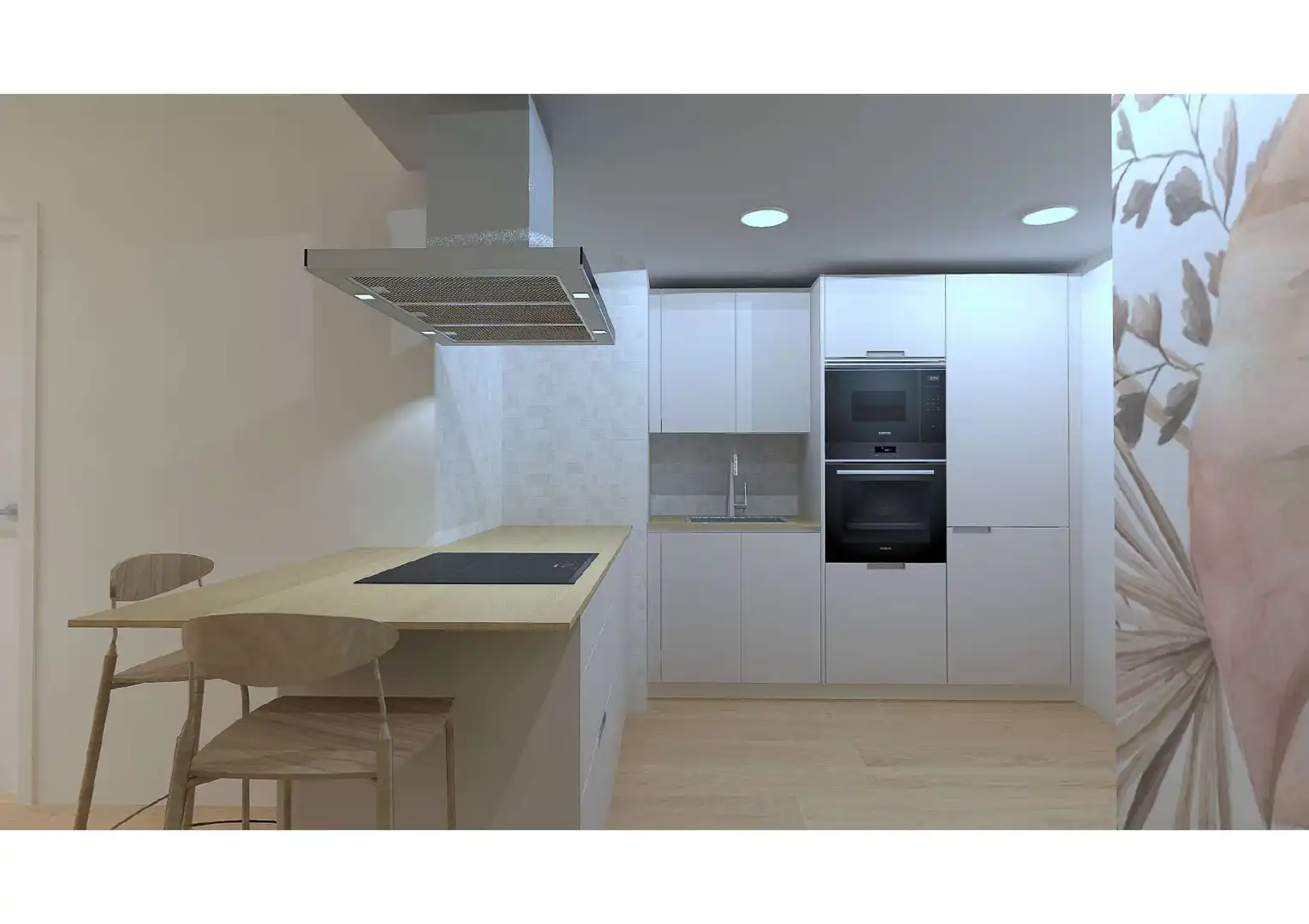Cocina de Apartamento en venta en Tarragona con Aire acondicionado
