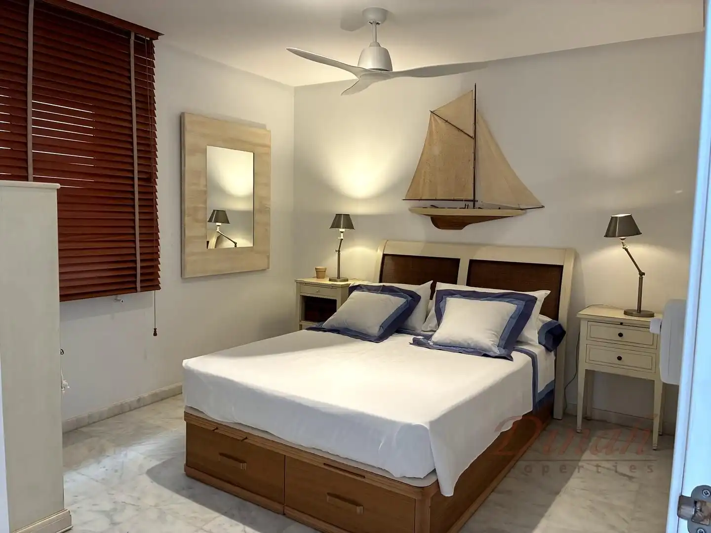 Schlafzimmer von Wohnungen zur Miete in Altea mit Klimaanlage, Heizung und Möbliert