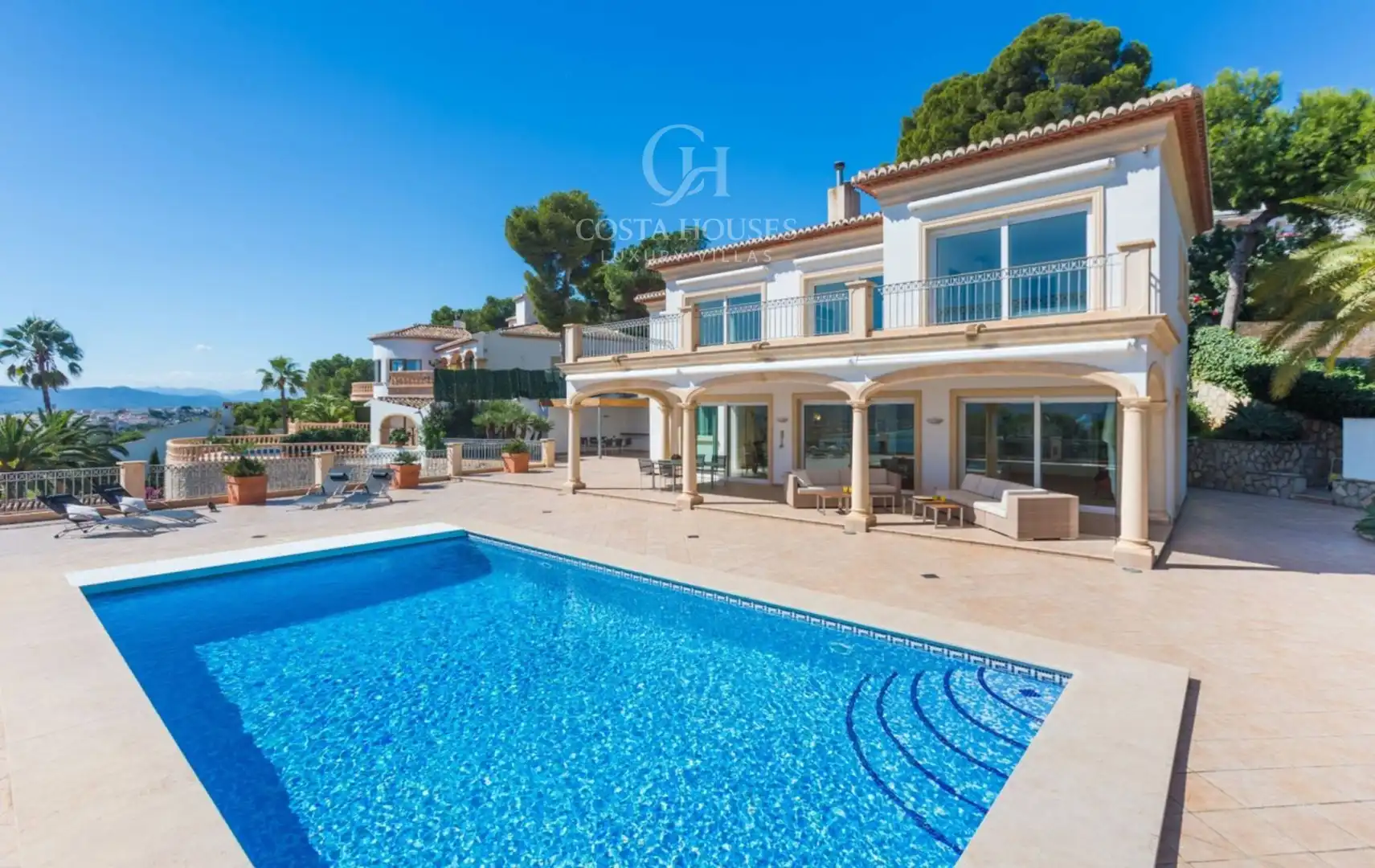 Exterior view of Houses for sale in Jávea / Xàbia  with Air Conditioner, Private garden and Terrace