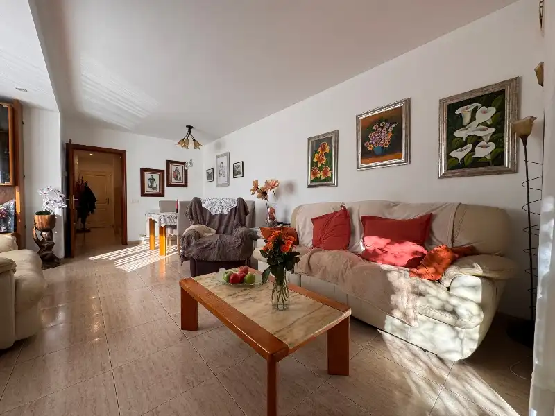 Sala de estar de Casa adosada en venta en Palafrugell con Terraza