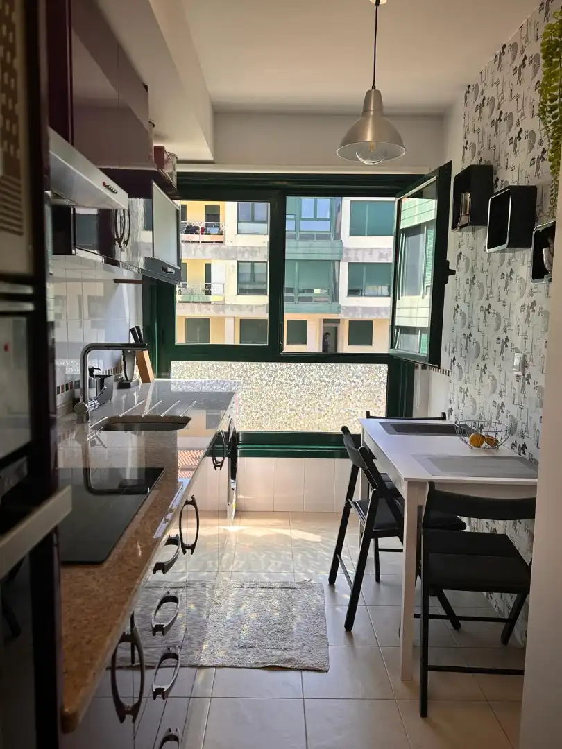 Cocina de Piso en venta en Boqueixón con Calefacción, Amueblado y Horno