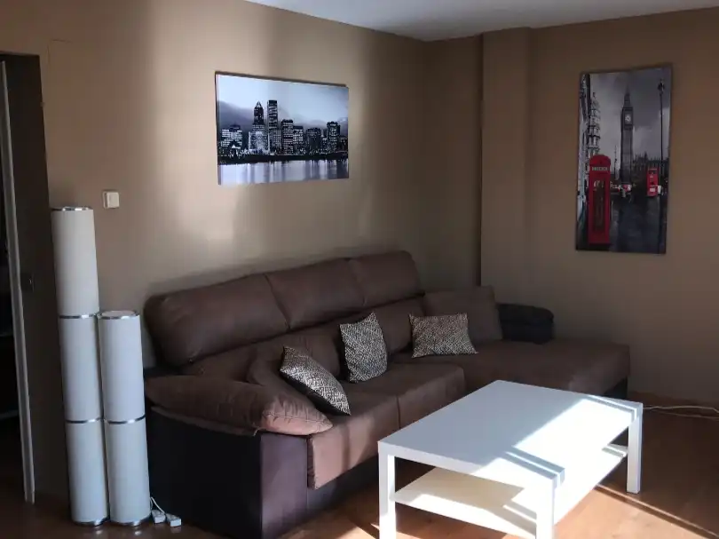 Sala d'estar de Àtic en venda en Churriana de la Vega amb Aire condicionat, Terrassa i Balcó