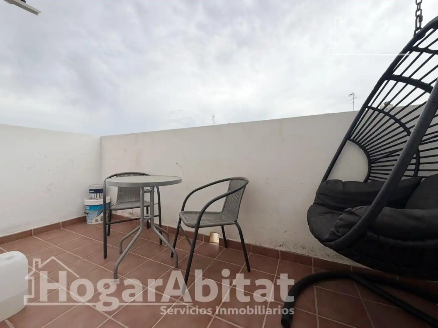 Terrasse von Dachboden zum Verkauf in Vilamarxant mit Klimaanlage und Terrasse