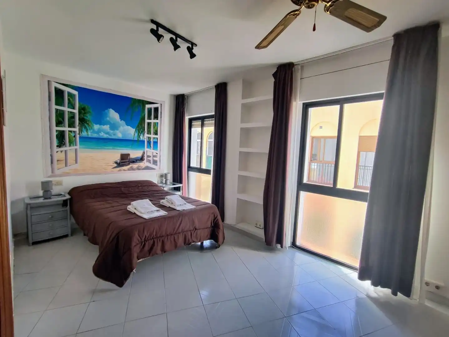 Schlafzimmer von Wohnung zum Verkauf in Nerja mit Klimaanlage, Möbliert und Balkon