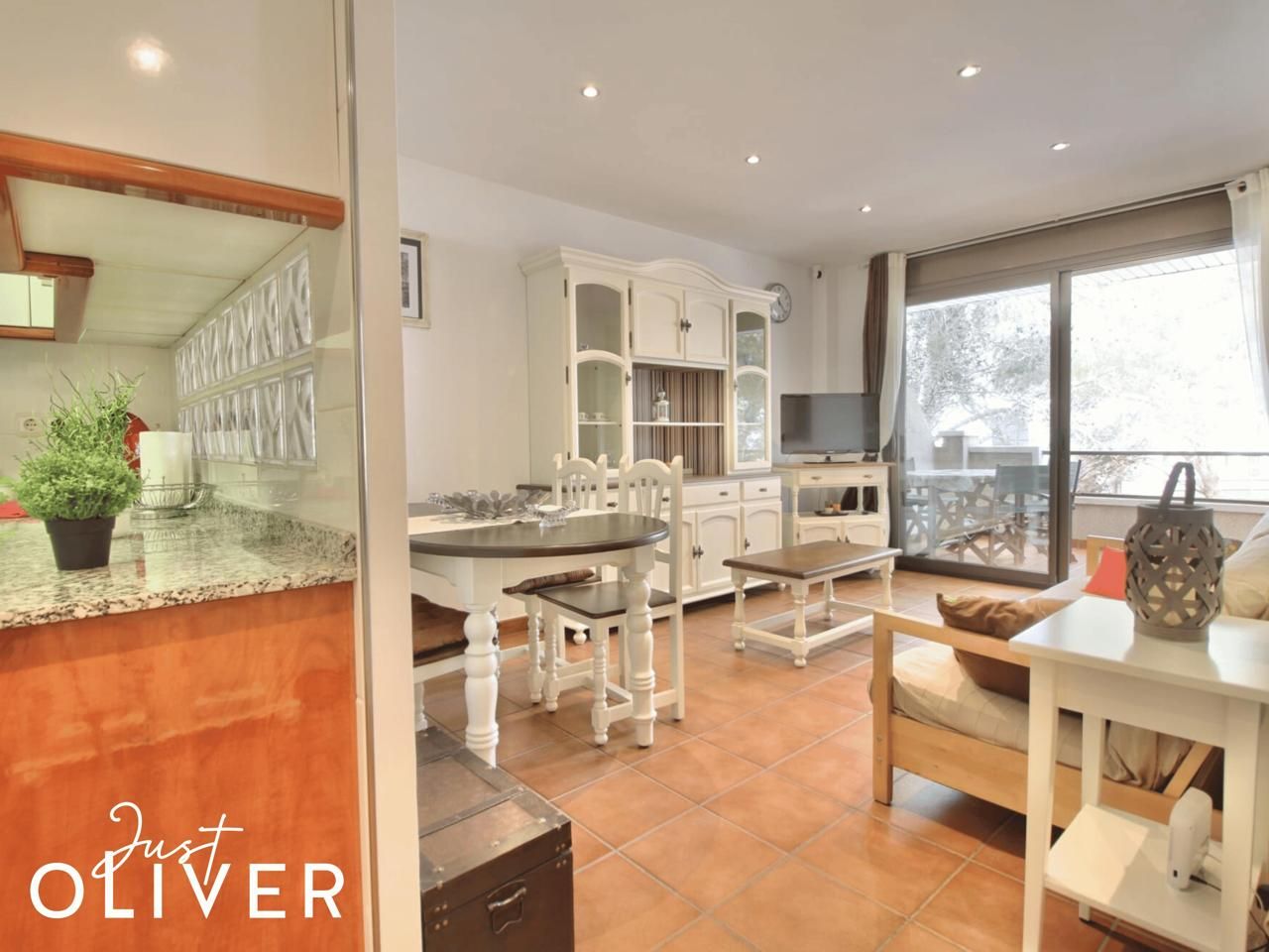 Kitchen of Flat for sale in Salou  with Storage room, Swimming Pool and Furnished