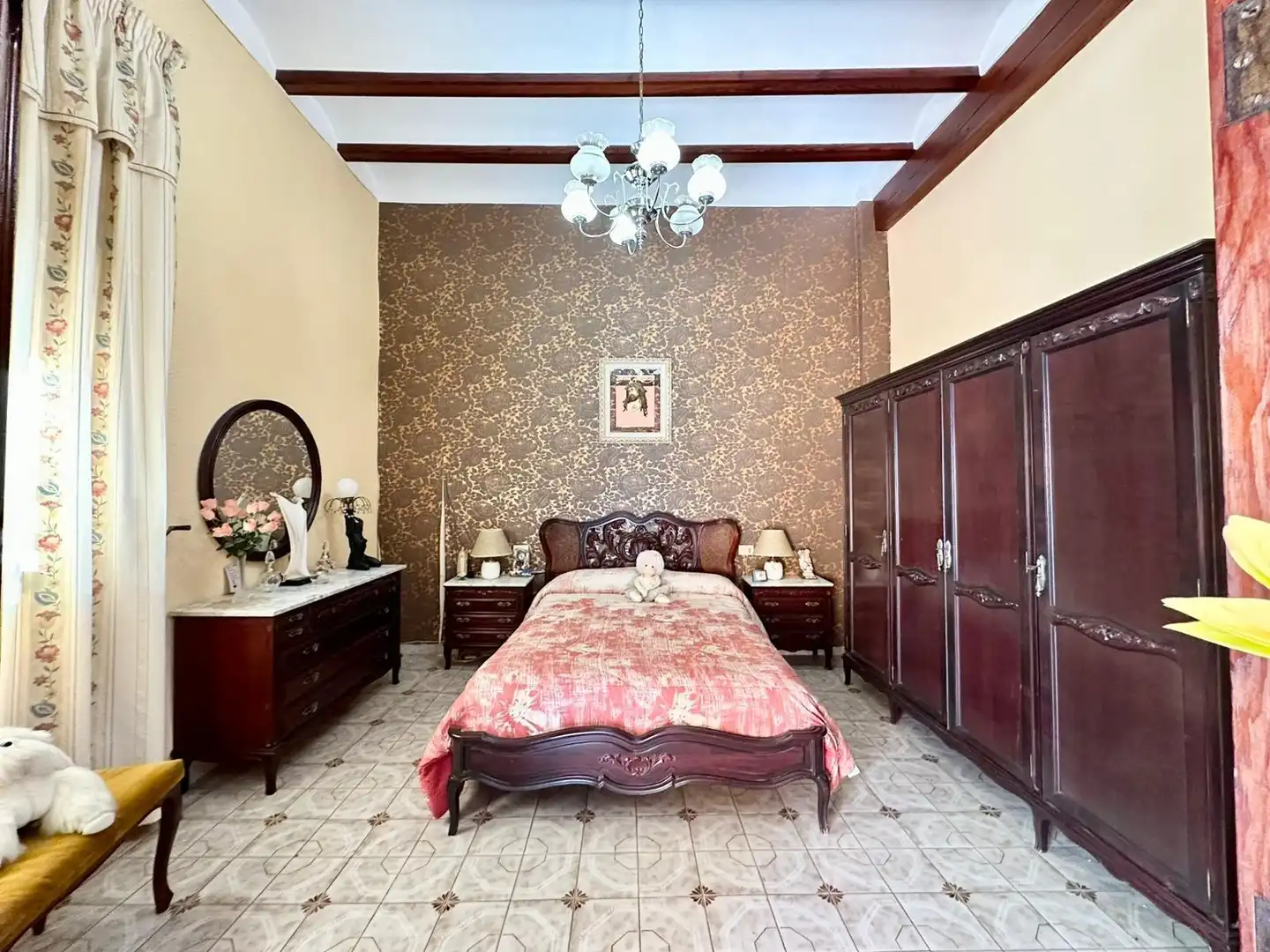 Habitación de Casa o chalet en venta en Alberic con Terraza, Trastero y Amueblado