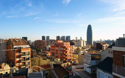 Vista exterior de Pis en venda en  Barcelona Capital amb Aire condicionat, Calefacció i Terrassa