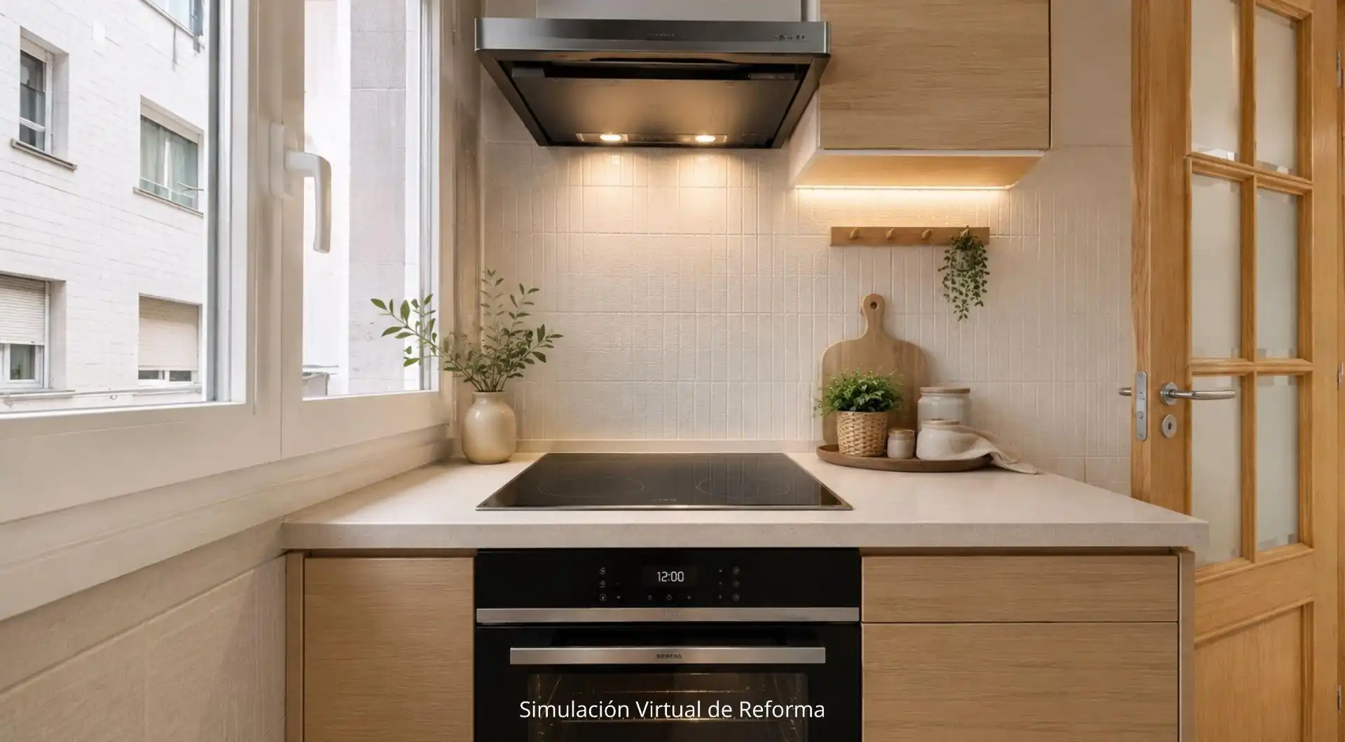 Kitchen of Flat for sale in Bilbao   with Heating and Balcony