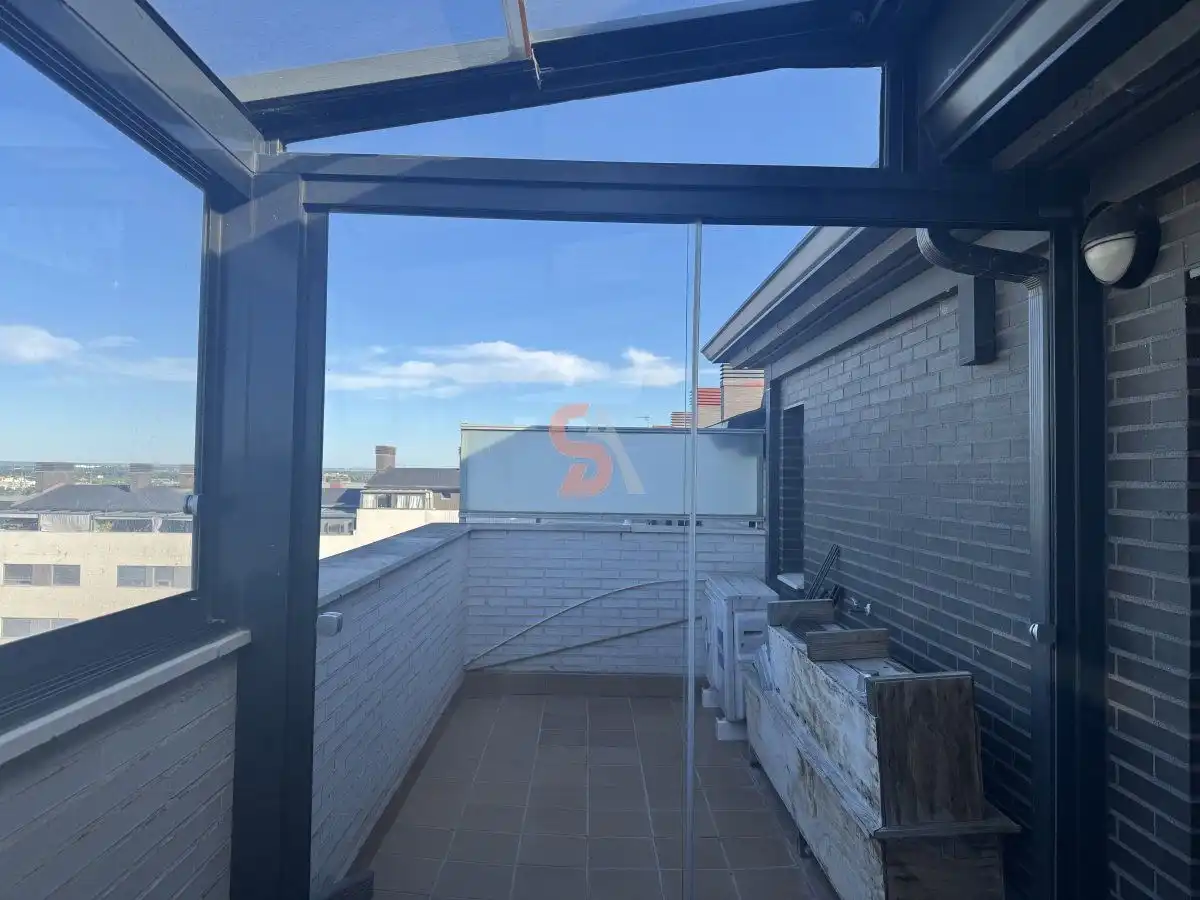 Terraza de Piso de alquiler en Arroyo de la Encomienda con Aire acondicionado, Calefacción y Terraza