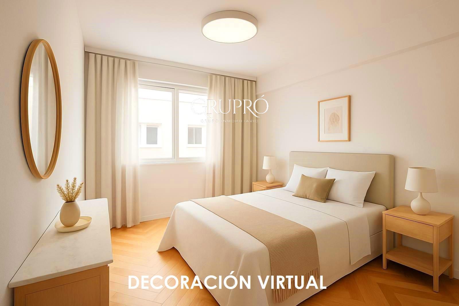 Bedroom of Flat for sale in Vigo   with Terrace, Storage room and Balcony