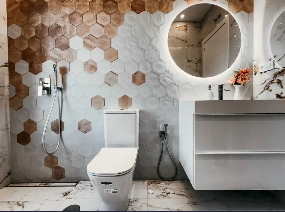 Baño de Casa o chalet en venta en Benalmádena con Aire acondicionado, Jardín privado y Terraza