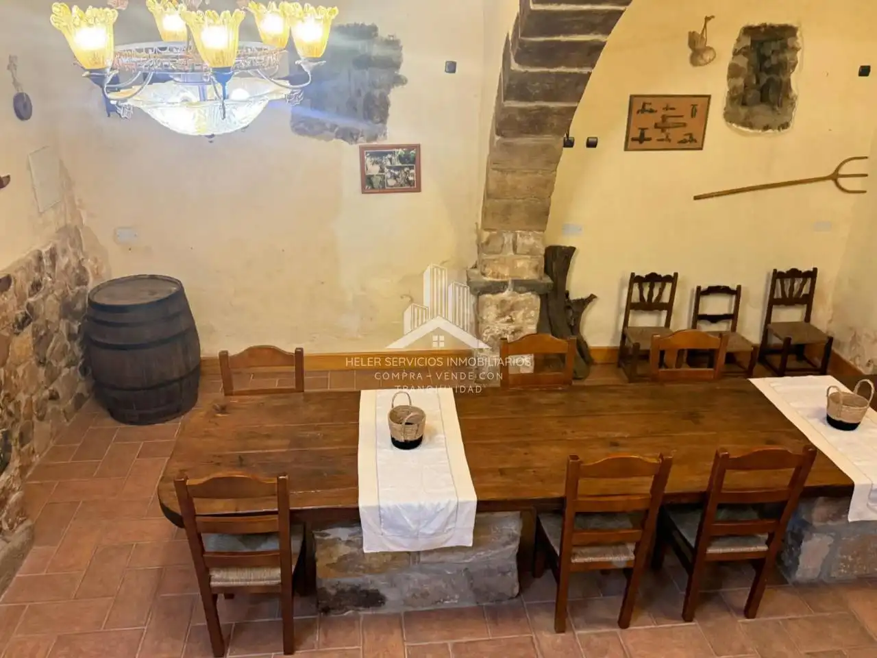 Menjador de Finca rústica en venda en Cabanes amb Aire condicionat, Calefacció i Terrassa