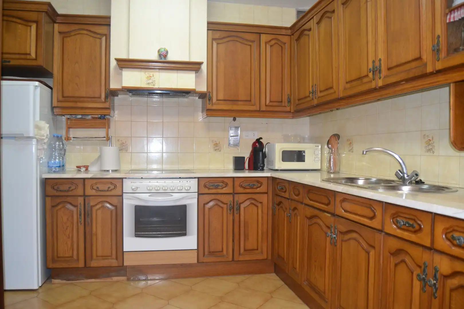 Cocina de Casa o chalet en venta en Albalatillo con Aire acondicionado, Jardín privado y Amueblado