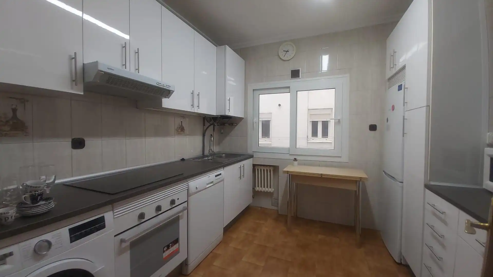 Cocina de Piso de alquiler en Valladolid con Calefacción y Terraza