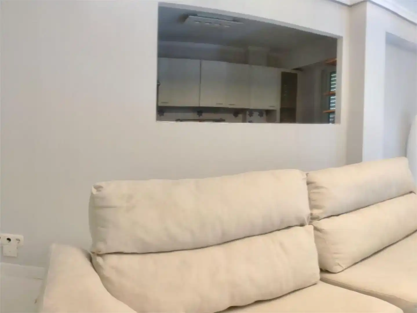 Wohnzimmer von Wohnung zur Miete in Zarautz mit Privatgarten, Parkett und Schwimmbad