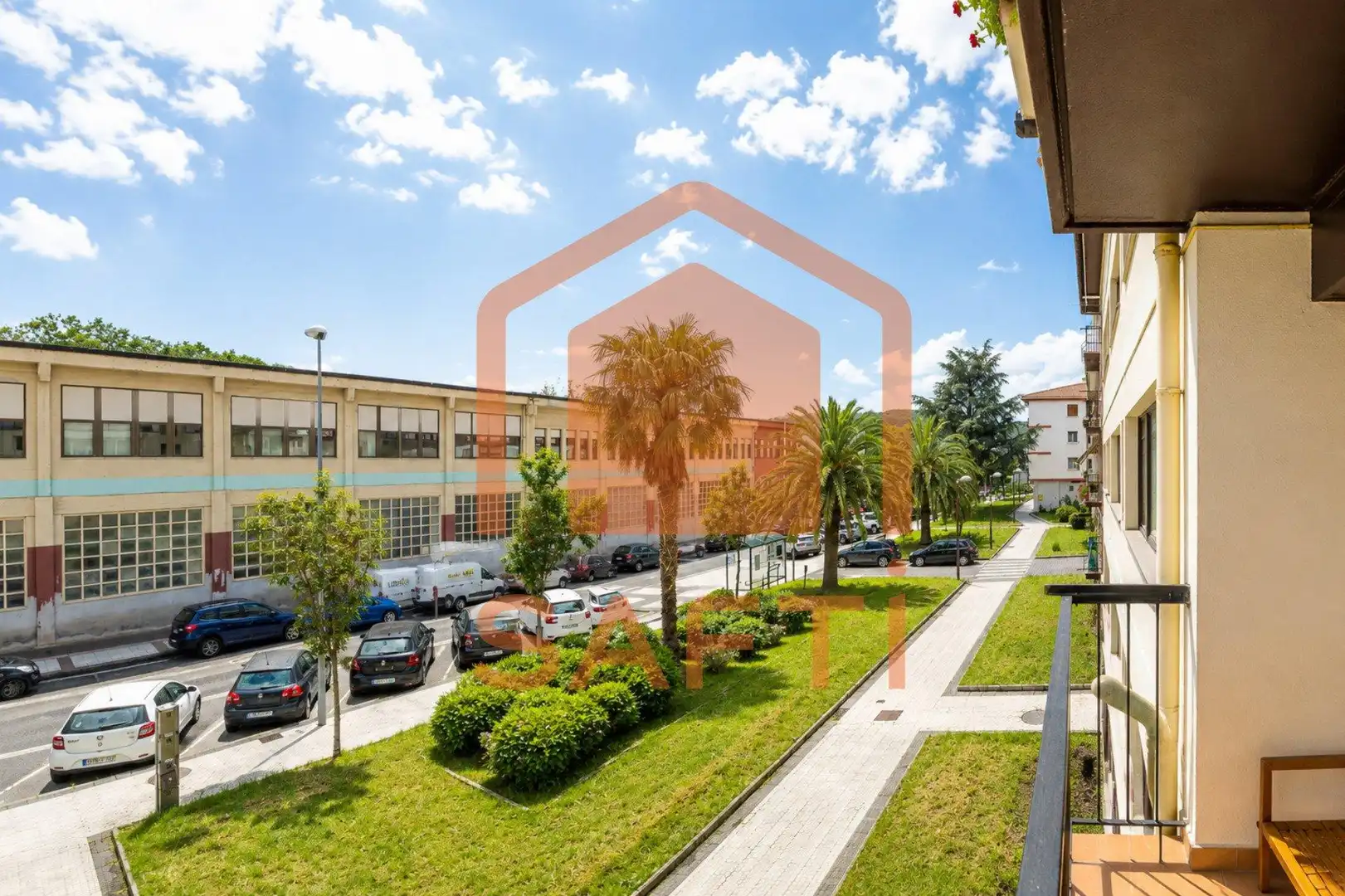 Vista exterior de Piso en venta en Hernani con Calefacción y Balcón