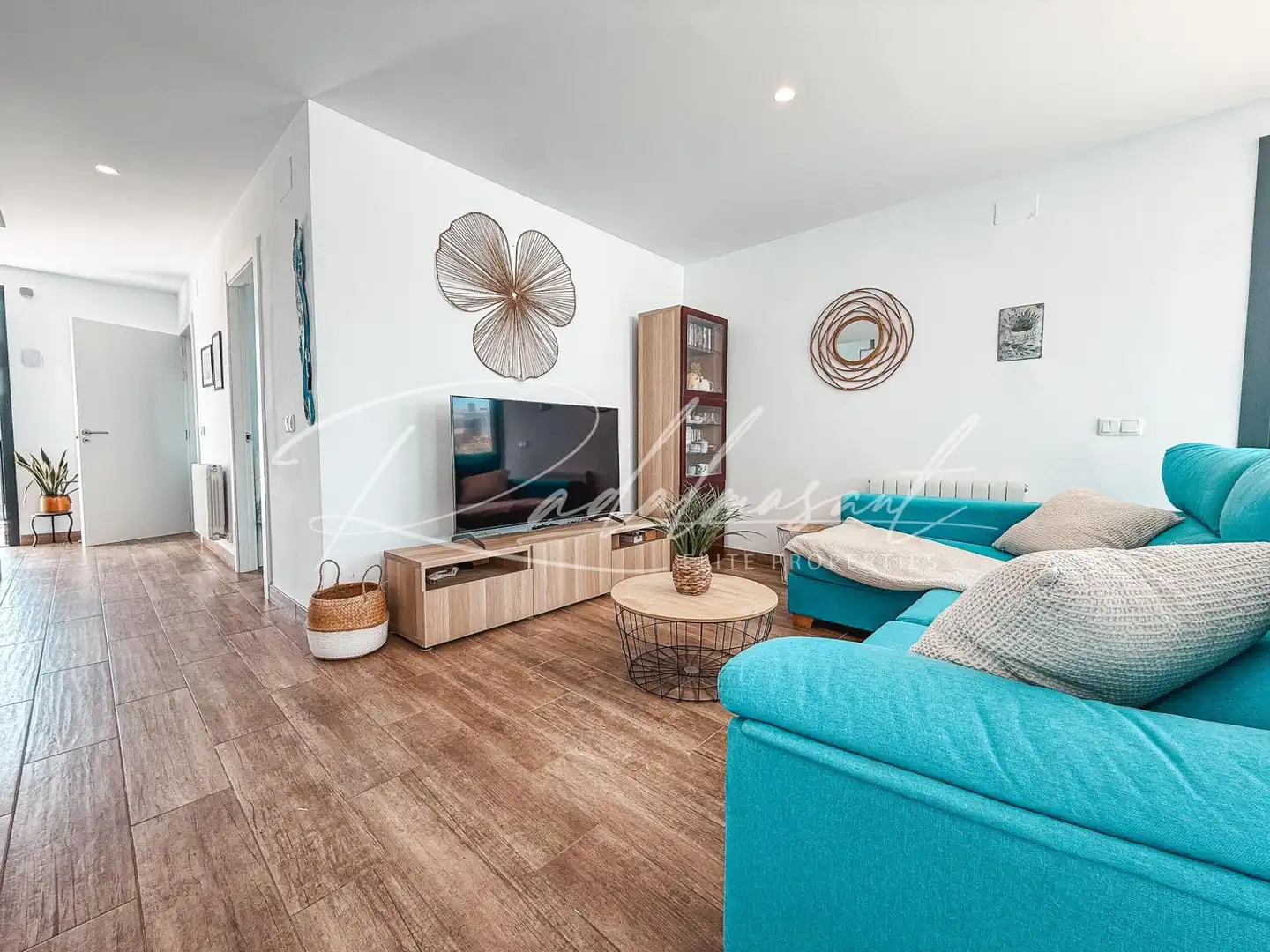 Sala de estar de Casa adosada en venta en Cambrils con Calefacción, Jardín privado y Terraza