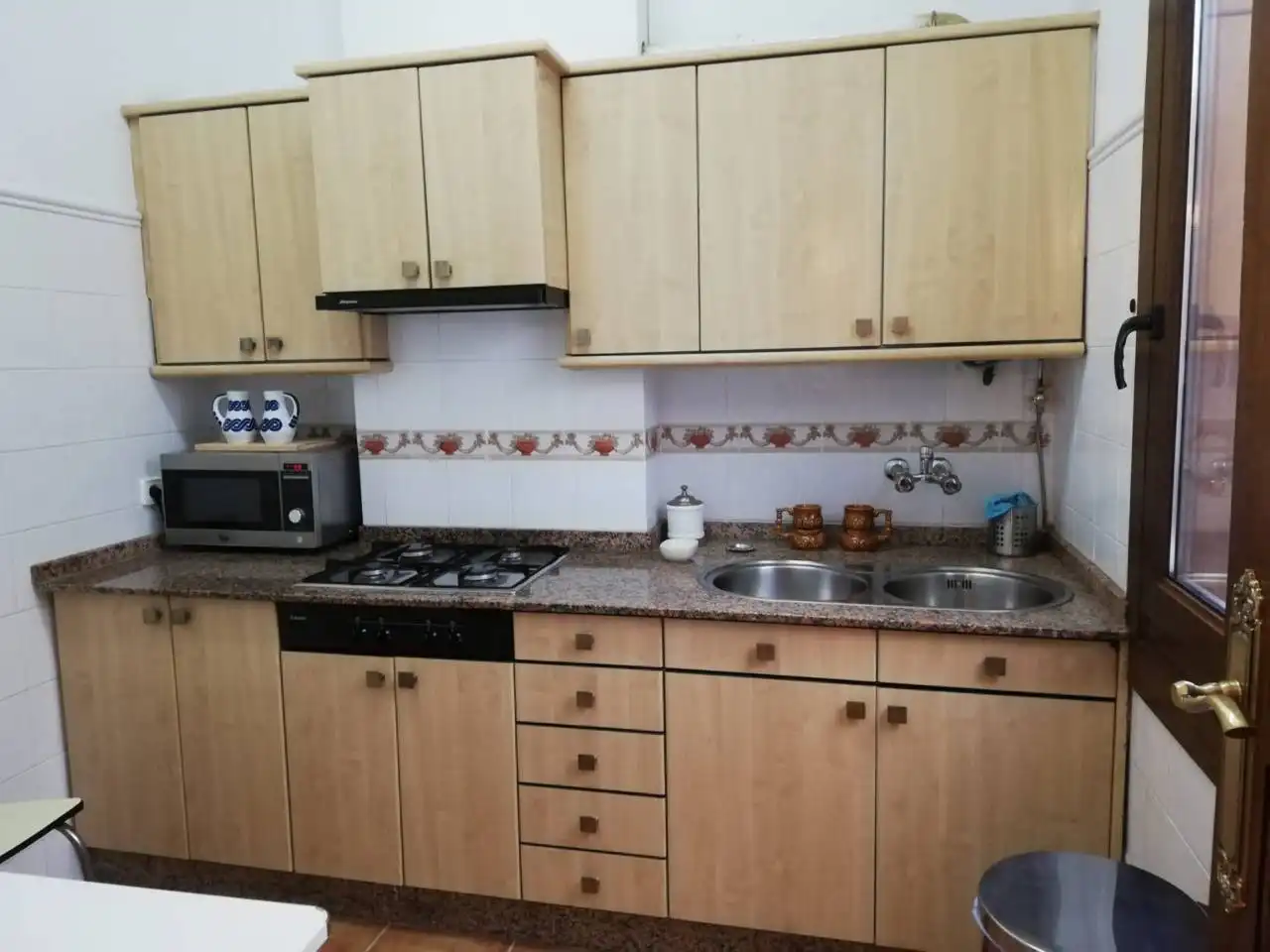 Cocina de Piso de alquiler en Vilagarcía de Arousa con Calefacción, Parquet y Amueblado