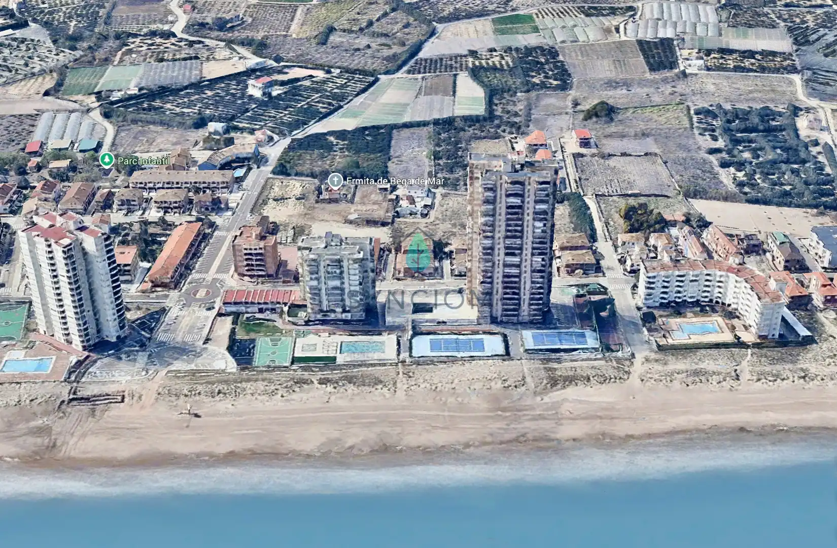Vista exterior de Piso en venta en Sueca con Calefacción, Terraza y Trastero
