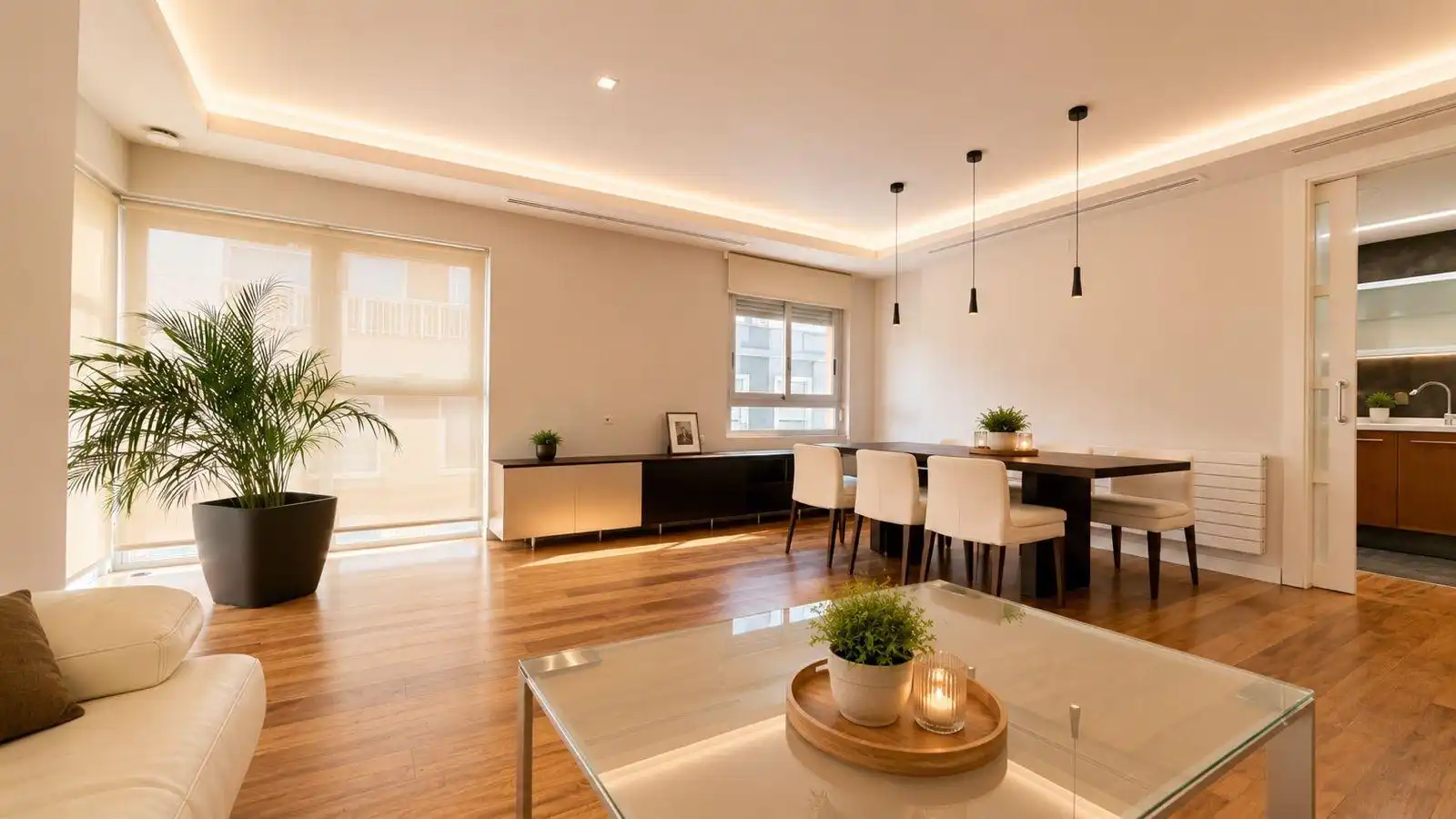 Dining room of Attic for rent in Elche / Elx  with Air Conditioner, Heating and Terrace