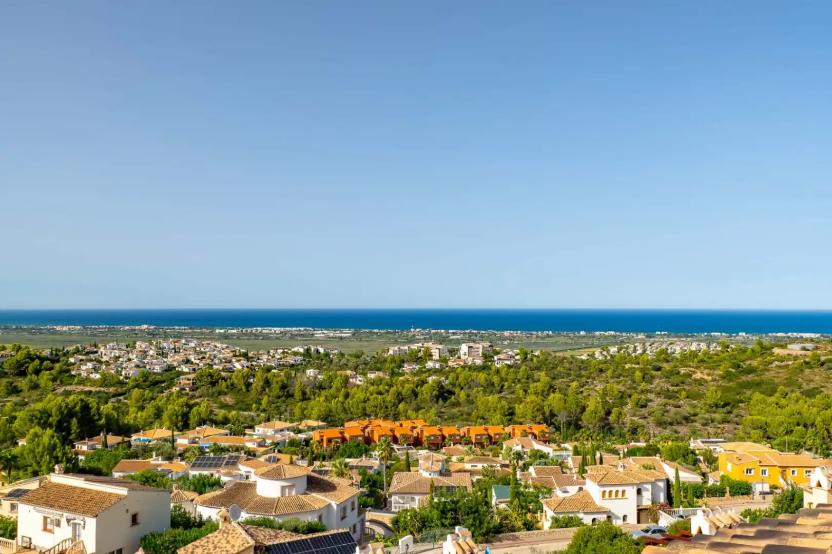 Vista exterior de Apartamento en venta en El Ràfol d'Almúnia con Calefacción, Terraza y Piscina