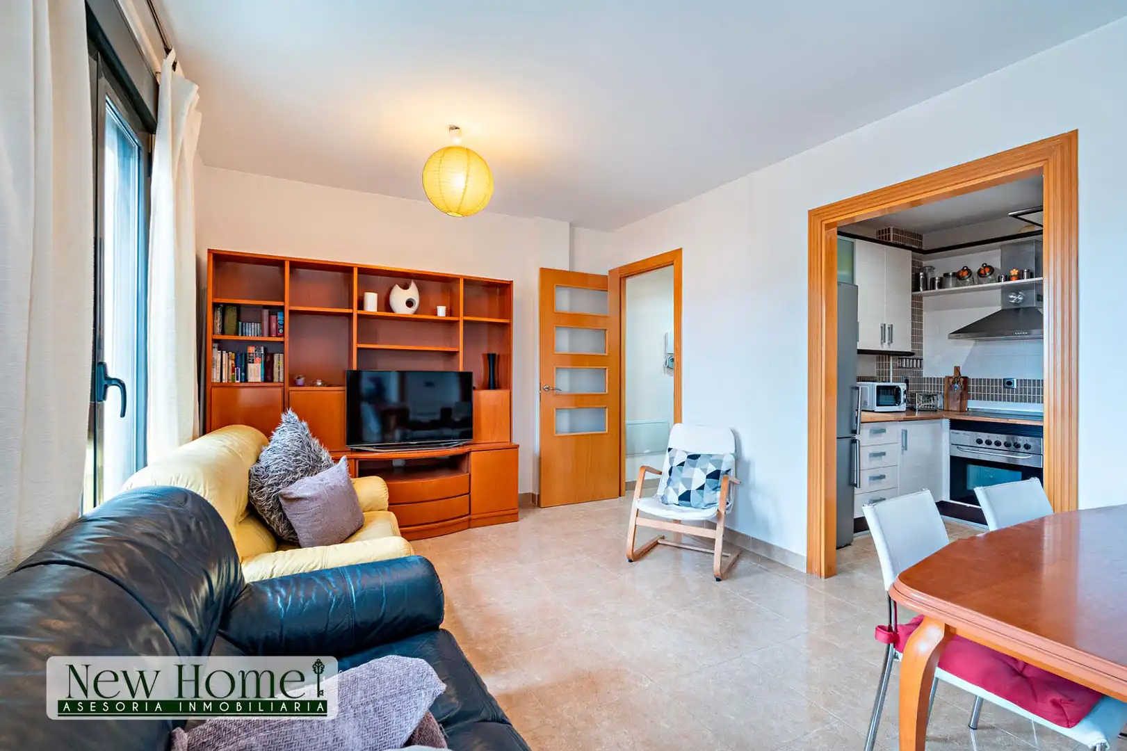 Living room of Attic for sale in Roquetas de Mar  with Terrace, Swimming Pool and Furnished