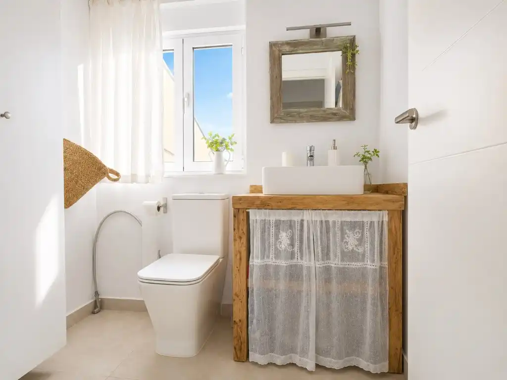 Baño de Casa o chalet en venta en Calpe / Calp con Aire acondicionado, Terraza y Piscina comunitaria