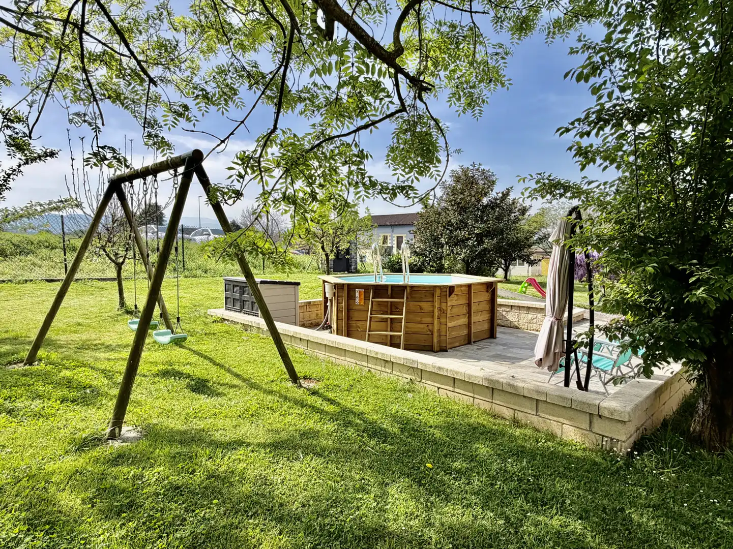 Piscina de Casa o chalet en venta en Ribamontán al Monte con Calefacción, Jardín privado y Terraza