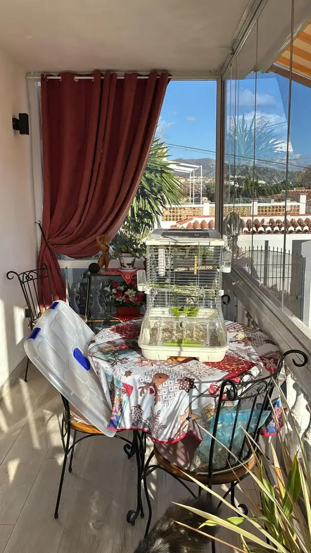Balcony of Houses for sale in Almuñécar  with Air Conditioner, Heating and Private garden