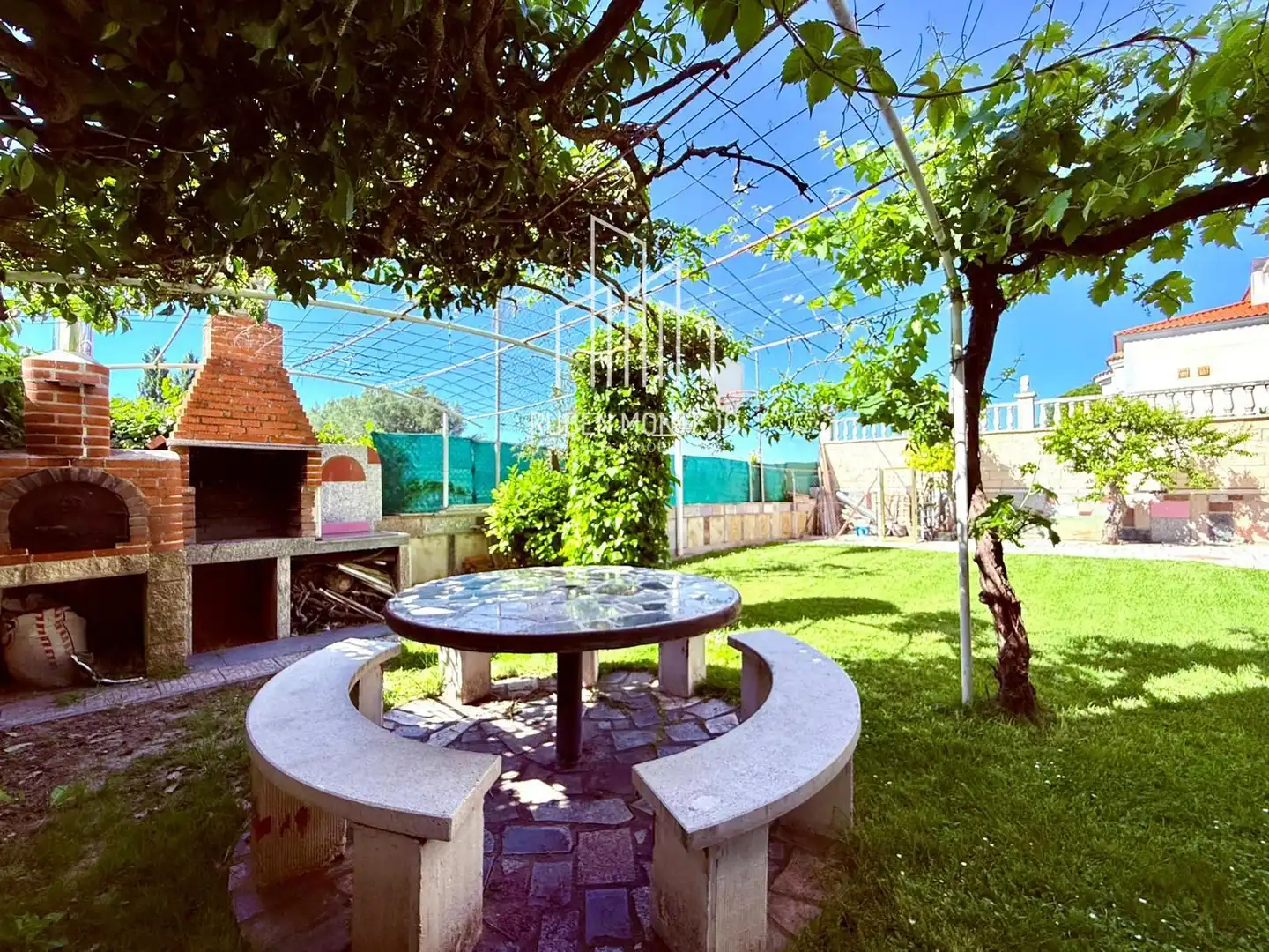 Terrassa de Casa adosada en venda en Cabrerizos amb Calefacció, Jardí privat i Terrassa