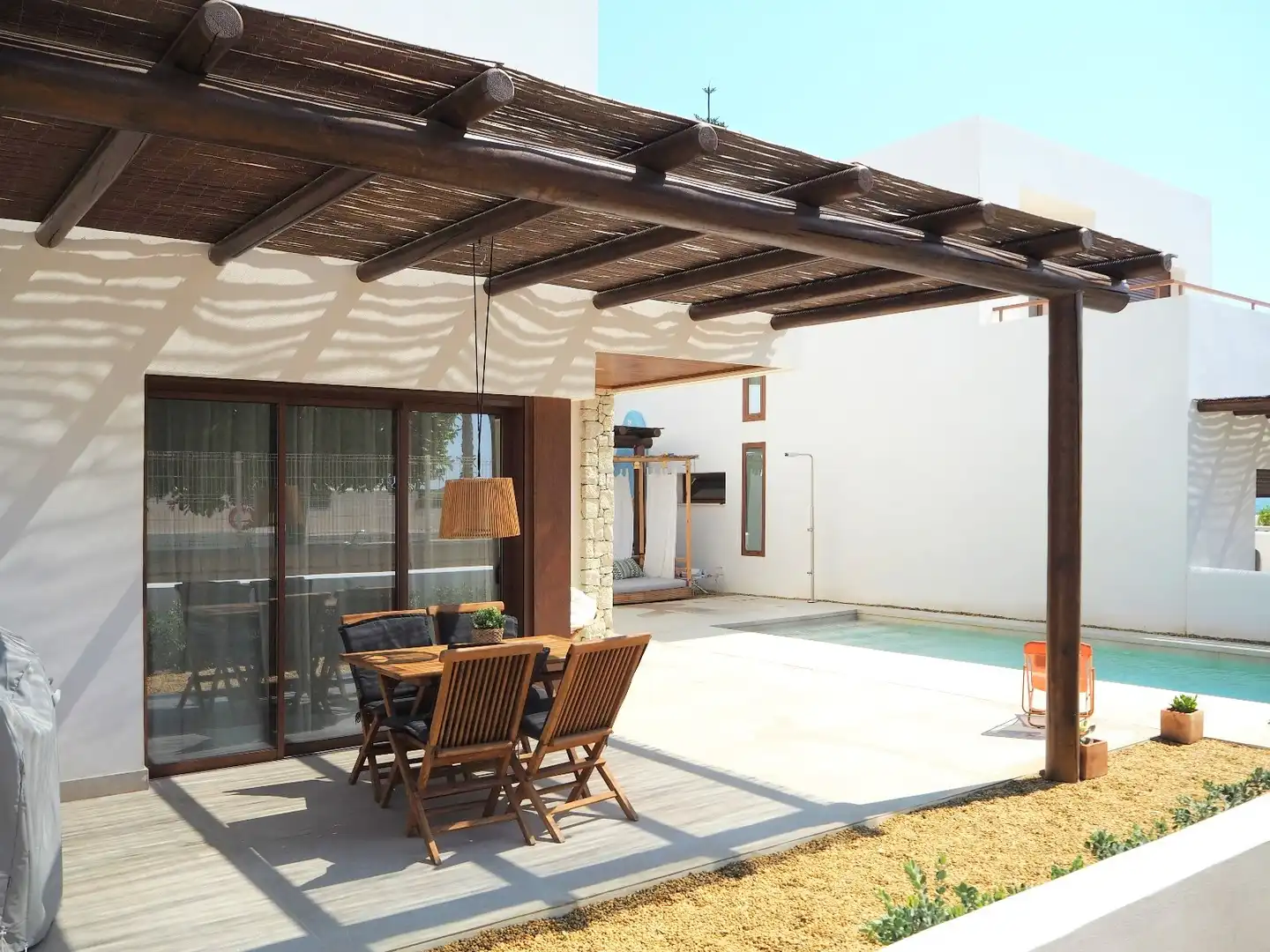Terrasse von Haus oder Chalet zum Verkauf in Cuevas del Almanzora mit Terrasse, Schwimmbad und Balkon
