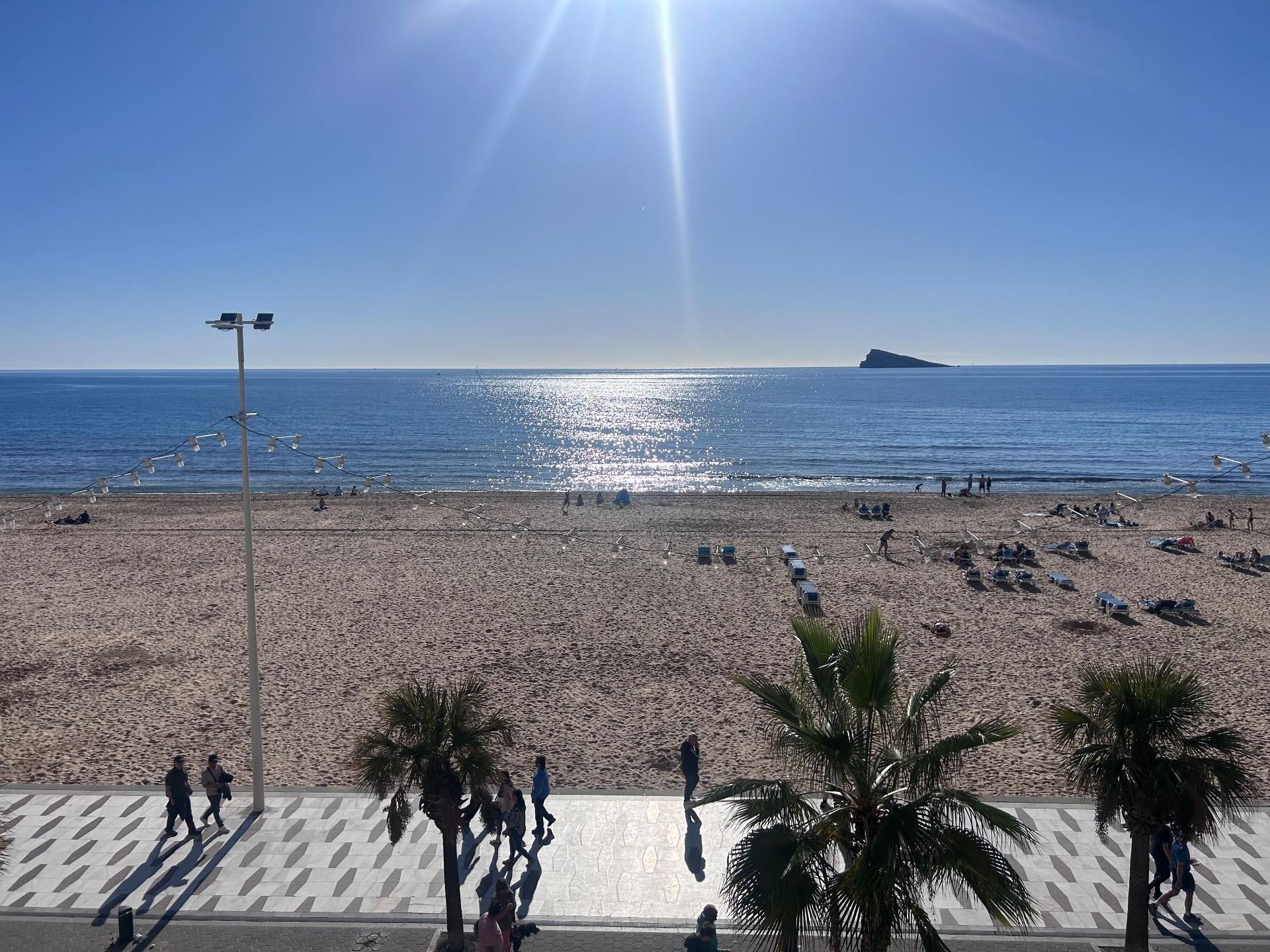 Vista exterior de Apartamento en venta en Benidorm con Jardín privado y Terraza