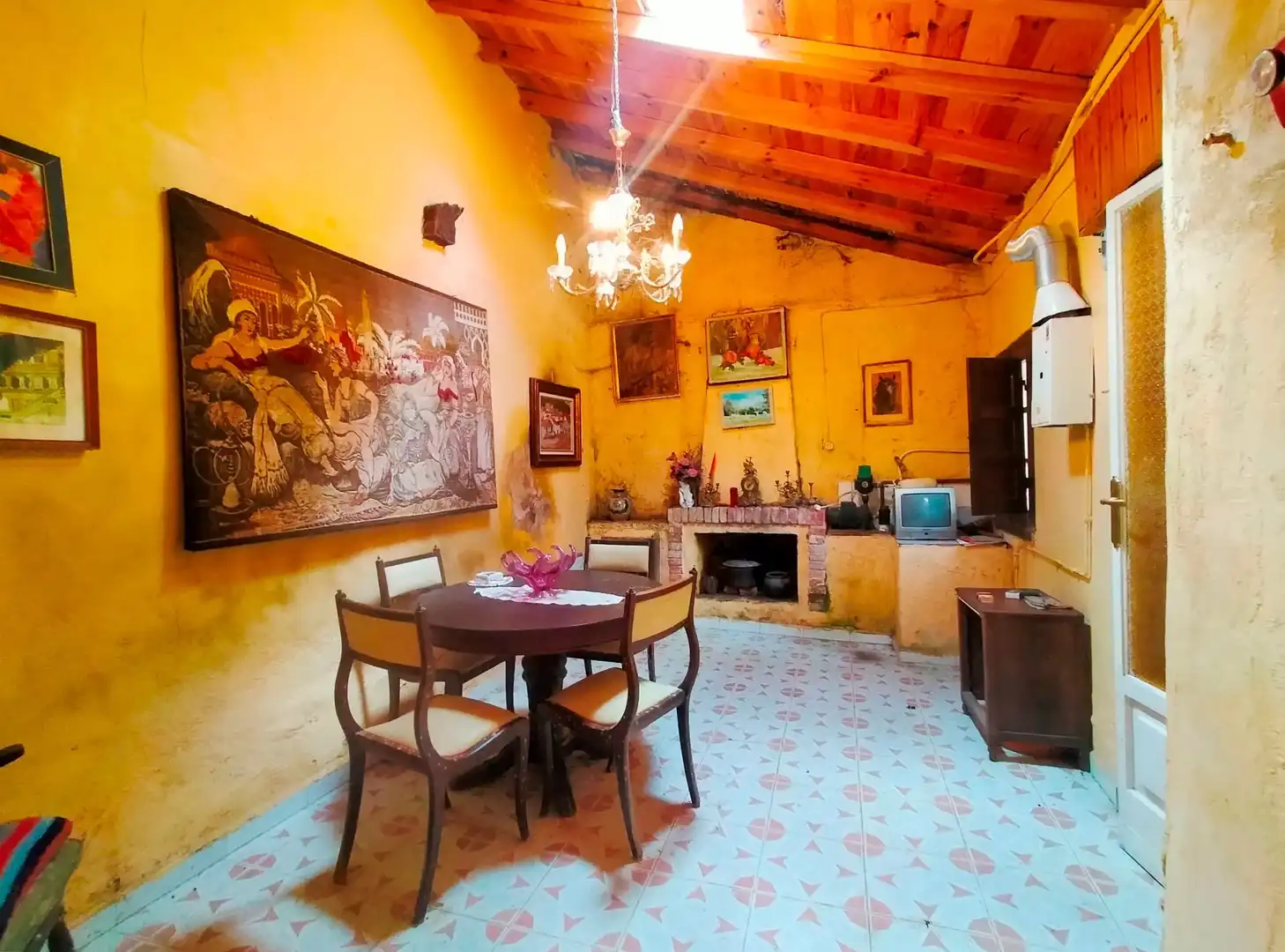 Esszimmer von Country house zum Verkauf in Pravia mit Terrasse und Abstellraum