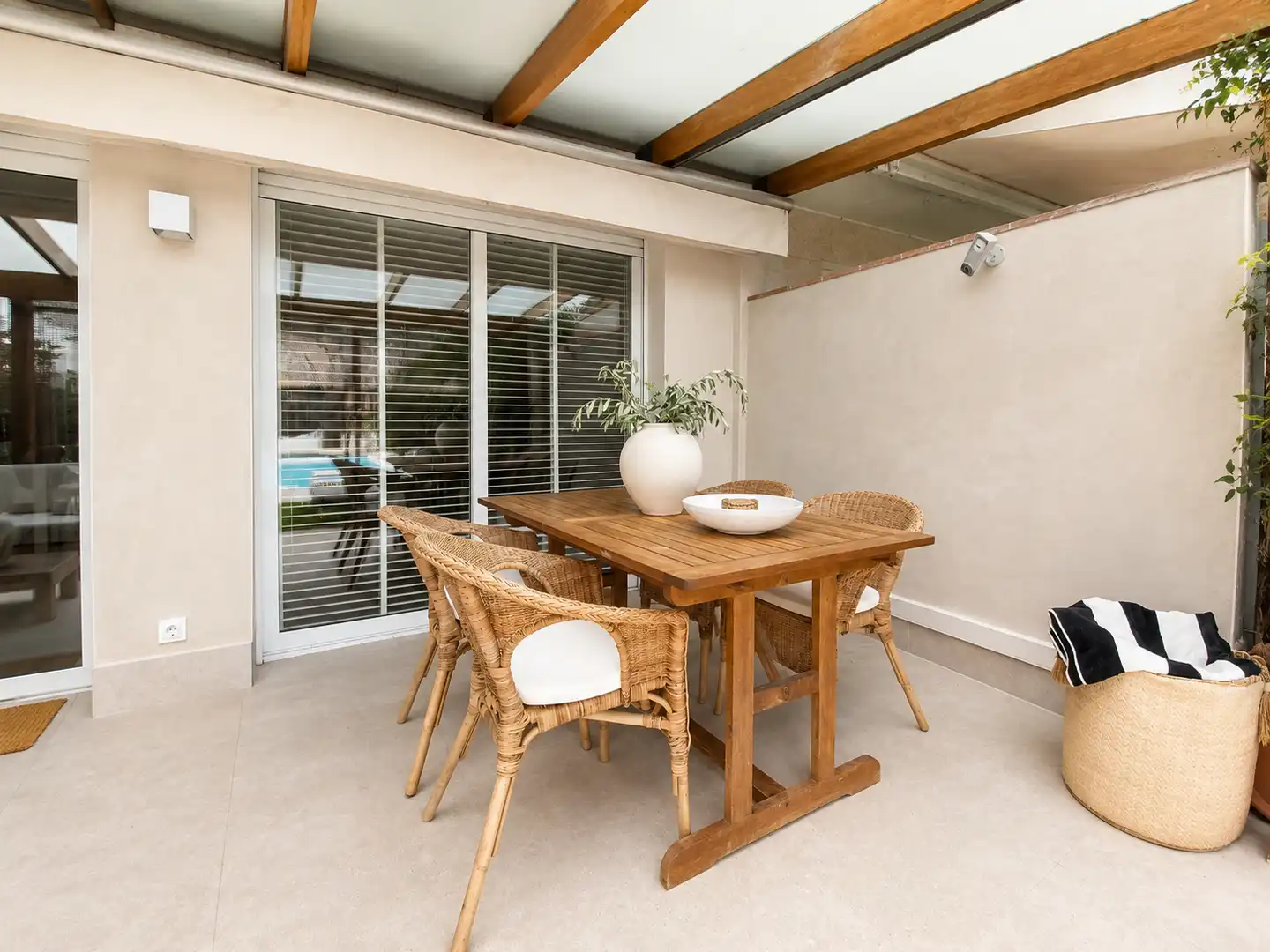 Terraza de Casa o chalet en venta en Sant Andreu de Llavaneres con Aire acondicionado, Calefacción y Jardín privado