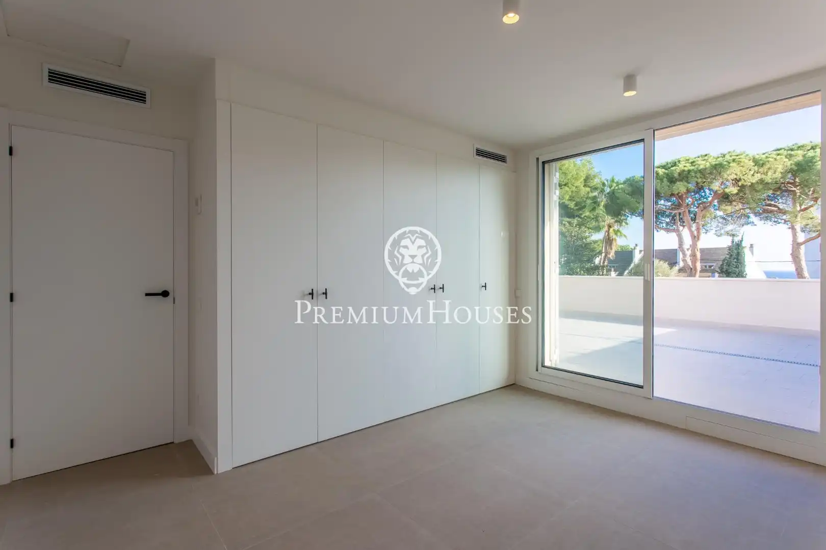 Schlafzimmer von Haus oder Chalet zum Verkauf in Sant Andreu de Llavaneres mit Heizung, Privatgarten und Terrasse