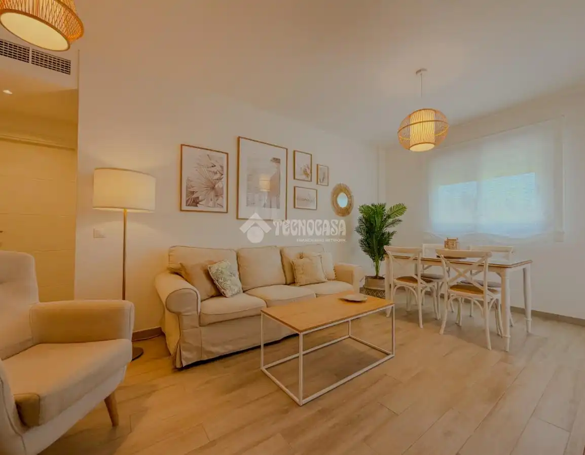 Living room of Flat for sale in Chipiona  with Heating and Terrace