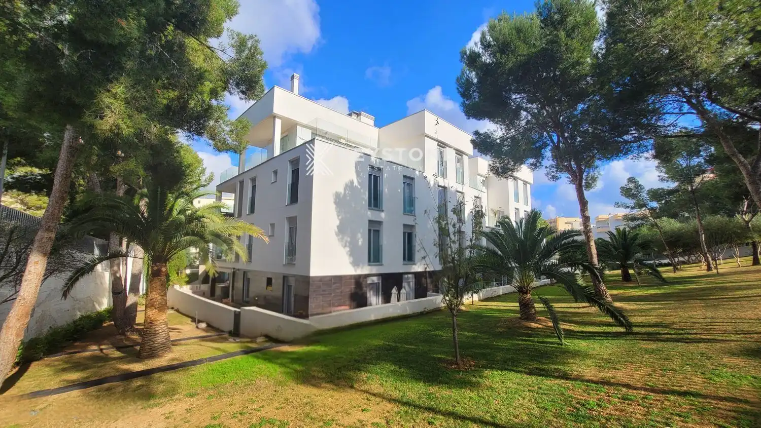 Exterior view of Flat for sale in Calvià  with Air Conditioner, Terrace and Swimming Pool