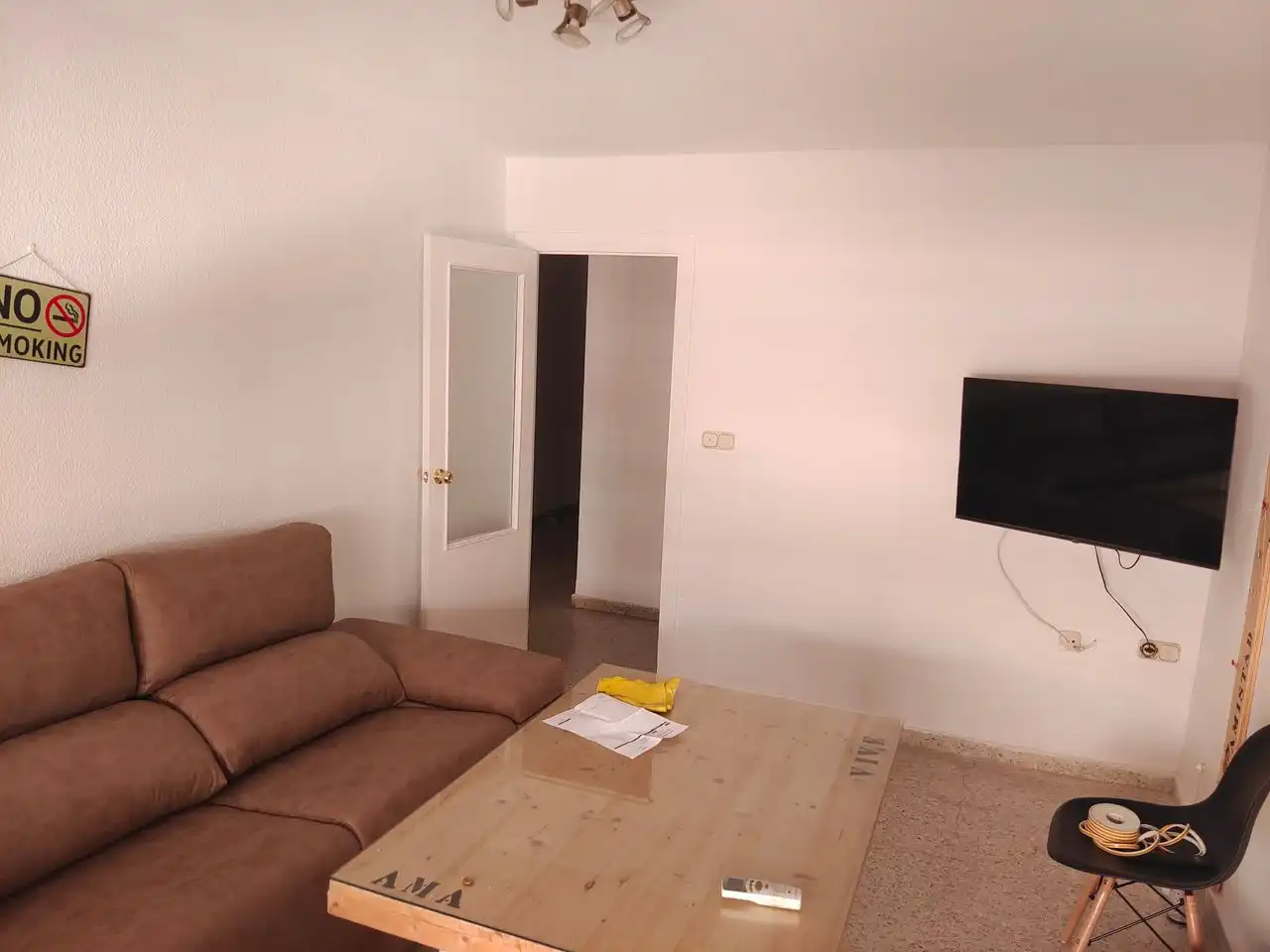Sala de estar de Piso de alquiler en Granada con Amueblado, Horno y Lavadora