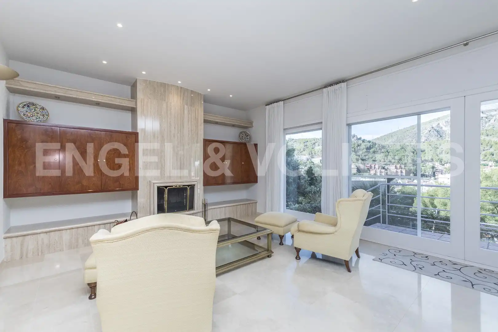 Sala d'estar de Casa o xalet en venda en Castelldefels amb Aire condicionat, Calefacció i Jardí privat