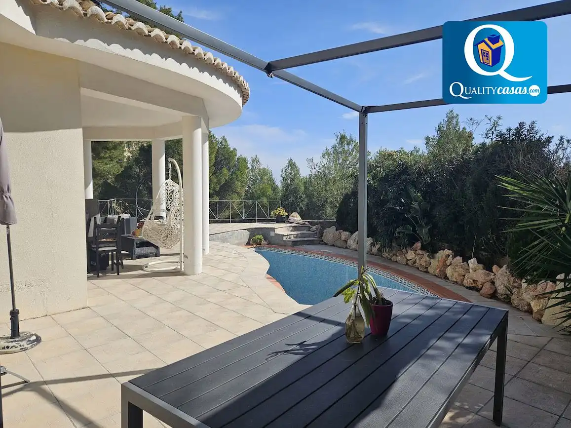 Terrassa de Casa o xalet en venda en Altea amb Aire condicionat, Calefacció i Terrassa