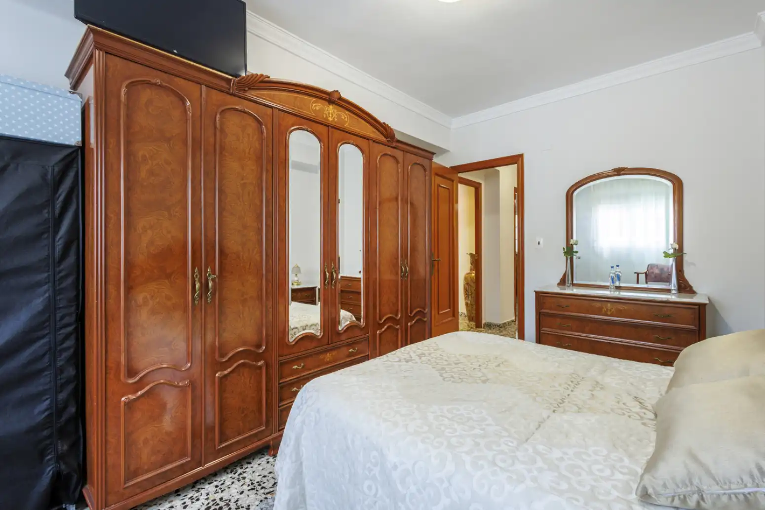 Schlafzimmer von Einfamilien-Reihenhaus zum Verkauf in Carlet mit Terrasse und Balkon