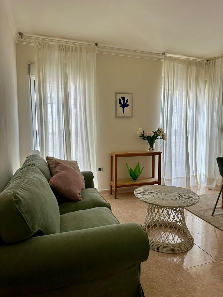 Sala de estar de Piso de alquiler en Málaga Capital con Amueblado