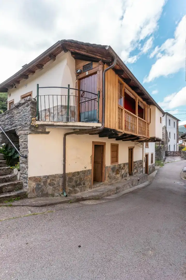 Vista exterior de Casa o chalet en venta en Cangas del Narcea con Jardín privado, Amueblado y Balcón
