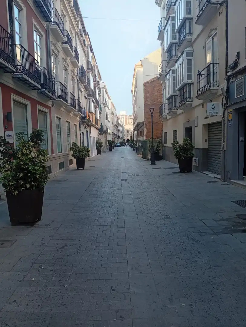 Außenansicht von Wohnung zur Miete in Málaga mit Klimaanlage, Heizung und Möbliert