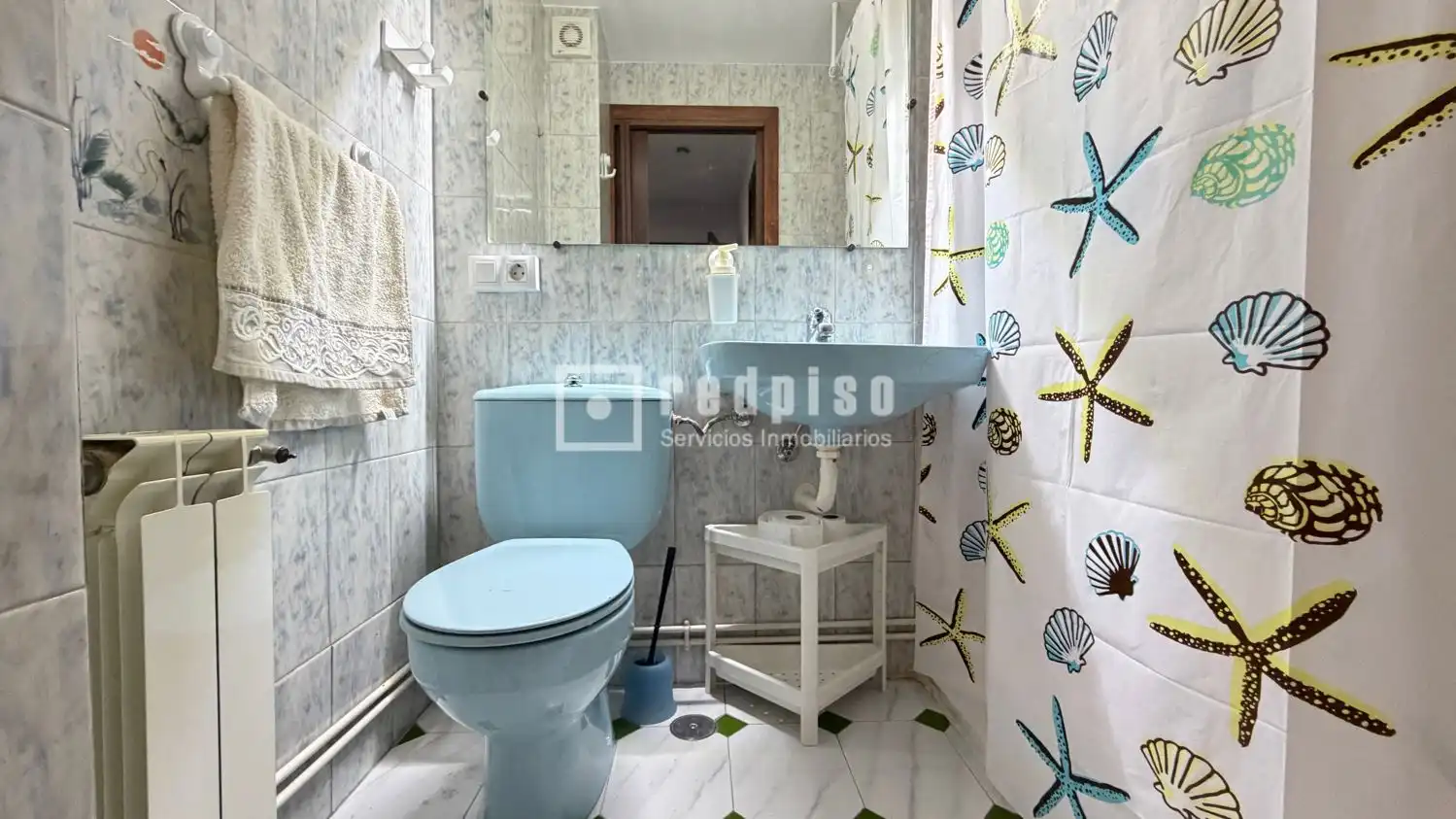 Badezimmer von Wohnung zum Verkauf in Leganés mit Heizung und Terrasse