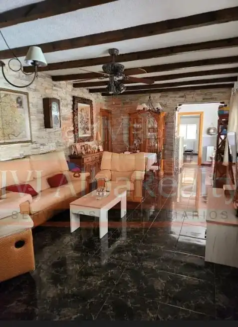 Wohnzimmer von Haus oder Chalet zum Verkauf in Albacete mit Klimaanlage, Privatgarten und Terrasse