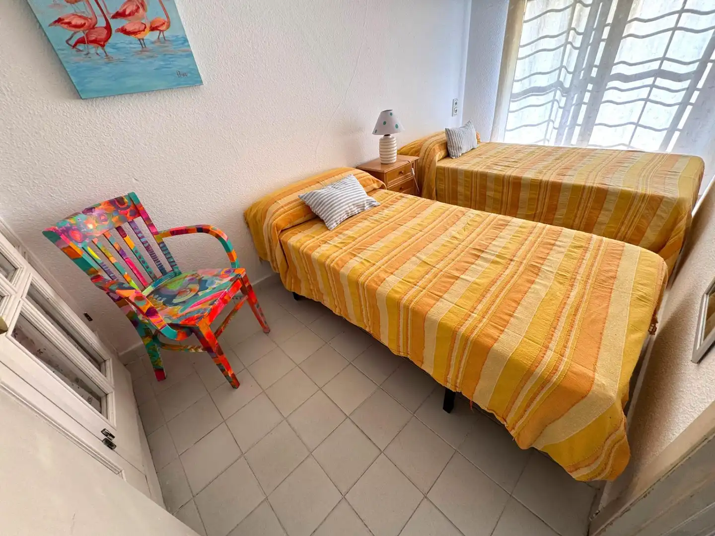 Schlafzimmer von Erdgeschoss zum Verkauf in Punta Umbría mit Möbliert