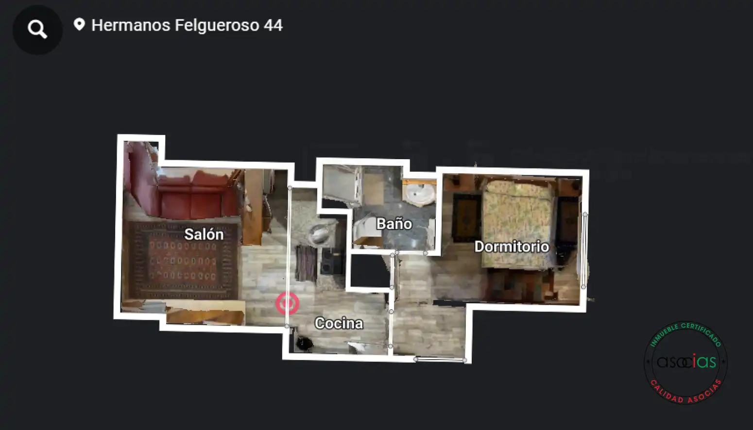 Bedroom of Flat for sale in Gijón   with Heating and Storage room